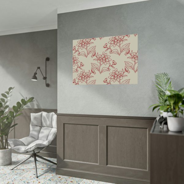 92408-64.jpg Floral Botanical Pattern Poster