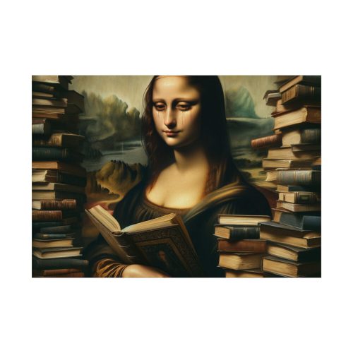 92408-650.jpg Mona Lisa's Expression of Sadness Poster