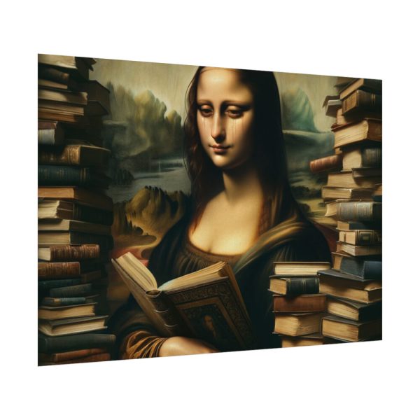 92408-652.jpg Mona Lisa's Expression of Sadness Poster