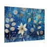 Blue Floral Seamless Pattern Poster
