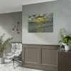 92408-84.jpg Convey of Birds are Flying Duing Sunset Poster