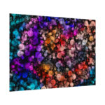 Bokeh Background Lights Texture Poster - Image 3