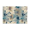 92409-100.jpg Blue Floral Pattern Poster