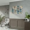 92409-104.jpg Blue Floral Pattern Poster