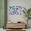 92409-108.jpg Pinkish Floral Pattern Poster