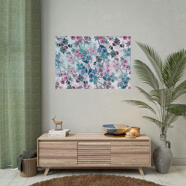 92409-108.jpg Pinkish Floral Pattern Poster