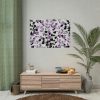 92409-118.jpg Purple Floral Pattern Poster