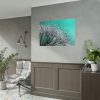 92409-139.jpg Water Droplets Dandelion Seeds Poster