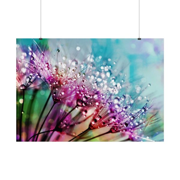 92409-141.jpg Dewdrops & Rainbows Poster