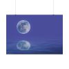 92409-151.jpg Moon Water Lake Reflection Poster