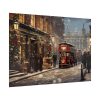 92409-232.jpg Vintage Christmas Street In London Poster