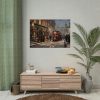 92409-233.jpg Vintage Christmas Street In London Poster