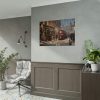 92409-234.jpg Vintage Christmas Street In London Poster