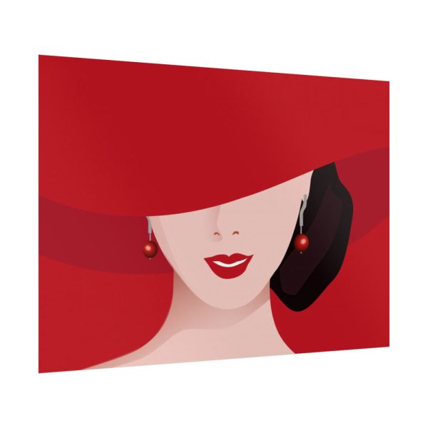 92409-237.jpg Woman In Red Hat Poster