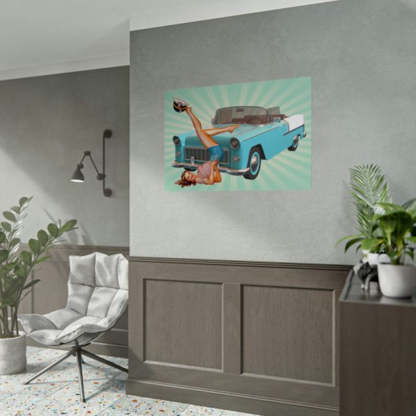 92409-244.jpg Retro Vintage Car Poster
