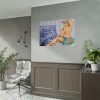 92409-249.jpg Pin-up Girl On Bed Poster