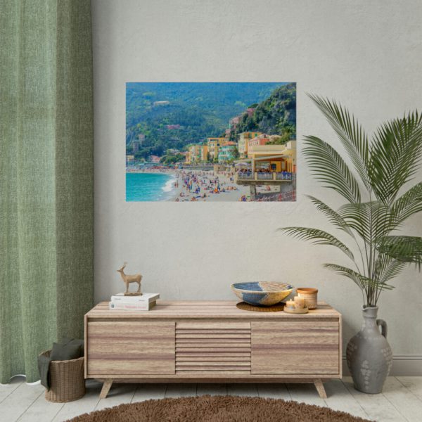 92409-28.jpg A Beach of Cinque Terre Poster