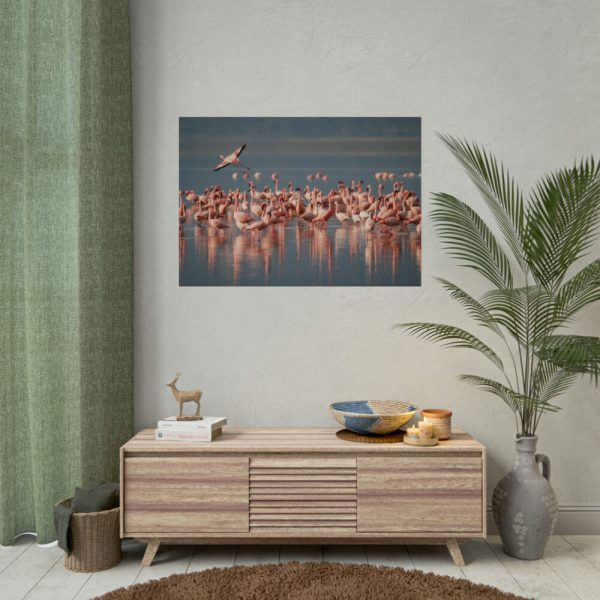 92409-293.jpg Flamingos in Africa Poster