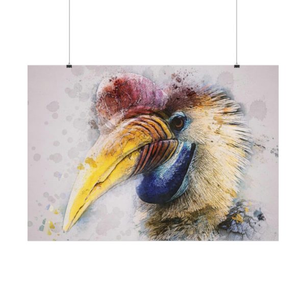 92409-296.jpg Hornbill Bird Poster