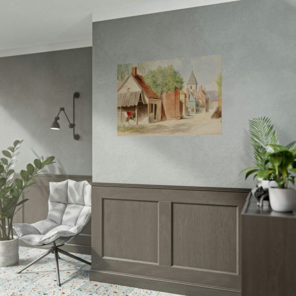 92409-314.jpg Rue du Puits Sale, St. Valery by Miner Kilbourne Kellogg Poster