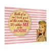 92409-317.jpg Glamorous Retro Woman With Humourous Sign Poster