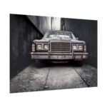 Car Vintage Parking Narrow Poster - Image 8