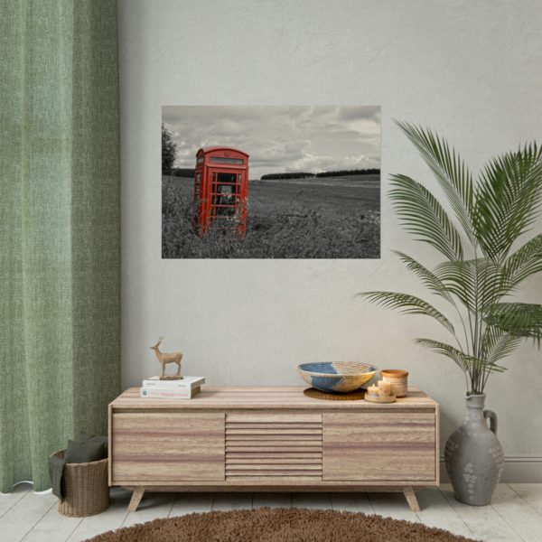 92409-348.jpg Red Telephone Booth Poster