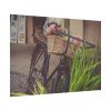 92409-362.jpg Flowers on Bicycle Poster