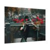 92409-372.jpg Vintage Bike Flowers Poster