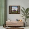 92409-388.jpg Autumn Outlook Landscape Fog Poster