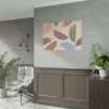 Tropical Leaves Pattern Poster