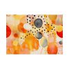 92409-40.jpg Orange Yellow Abstract Artwork Poster