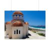 Orthodox Greece Church Poster