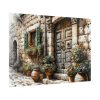 92409-407.jpg Mediterranean Street Scene Poster