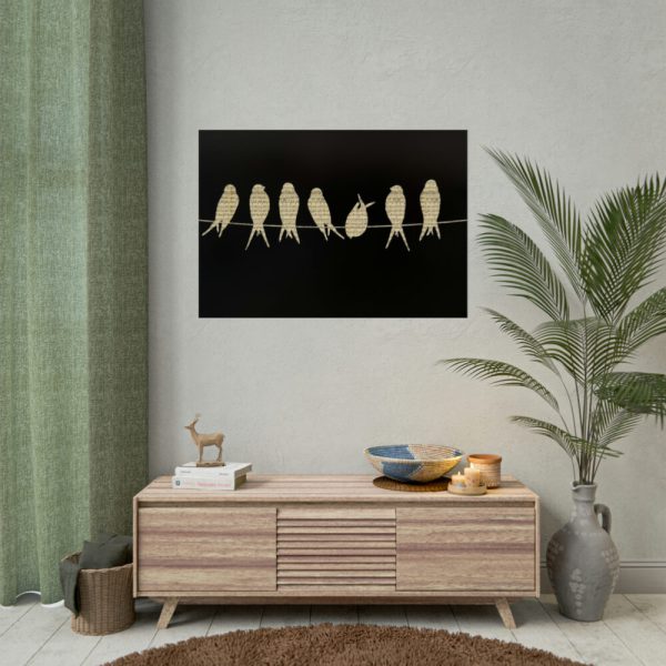 92409-423.jpg Birds Vintage Music Poster