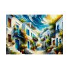 Mykonos Architecture and the Sea Poster