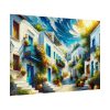 Mykonos Architecture and the Sea Poster