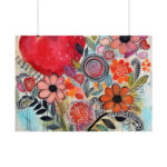 Valentine Doodle Art Paper Poster - Image 7