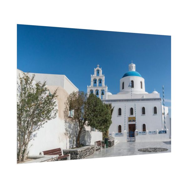 92409-467.jpg Church in Santorini Poster