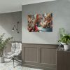 92409-529.jpg Red Vespa in Italy I Poster