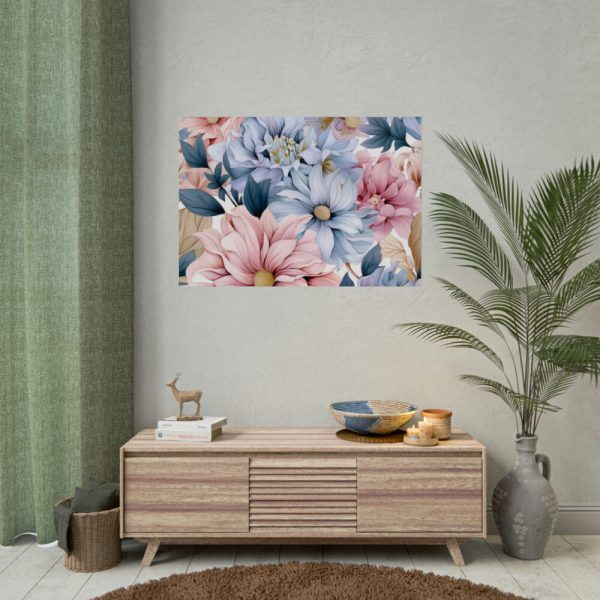 92409-53.jpg Vintage Seamless Floral Pattern Poster