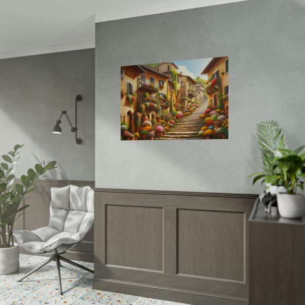 92409-534.jpg Italian Street Scene Poster