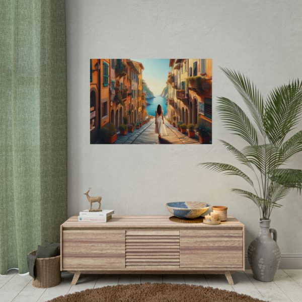 Girl in Italy Poster