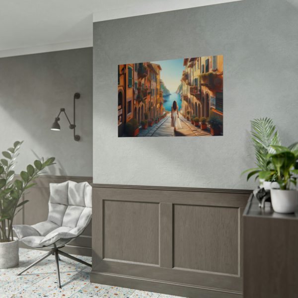 Girl in Italy Poster