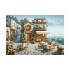 92409-545.jpg Small Italian Tavern With Blue Sea Poster