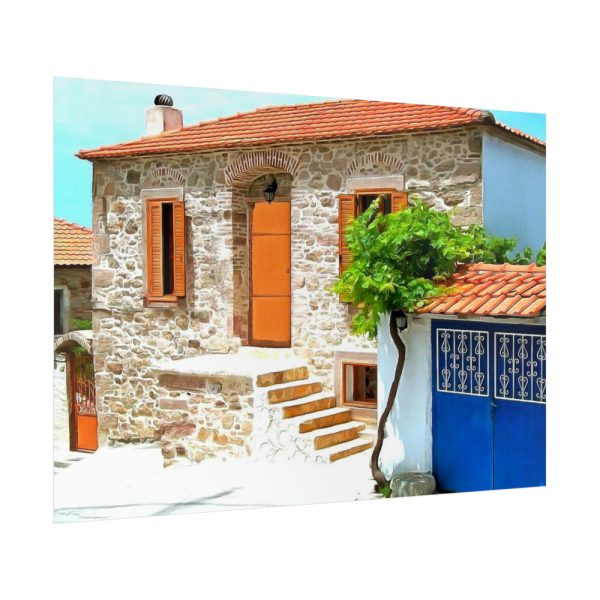92409-552.jpg Greece Lesbos Mytilene Stone Poster