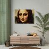 92409-573.jpg Mona Lisa With Modern Twist Poster