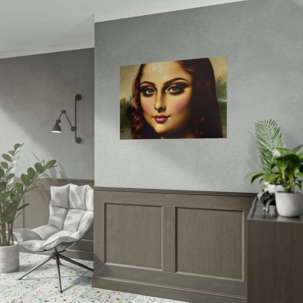 92409-574.jpg Mona Lisa With Modern Twist Poster