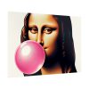 92409-597.jpg Mona Lisa With Bubblegum Poster