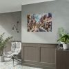92409-624.jpg Greek Street With Flowers Poster